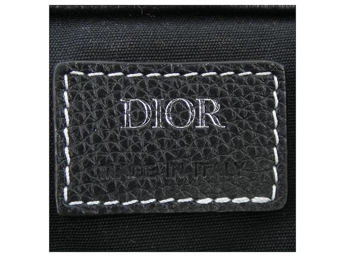 Zaino Christian Dior Dior SADDLE Nero - vista 5