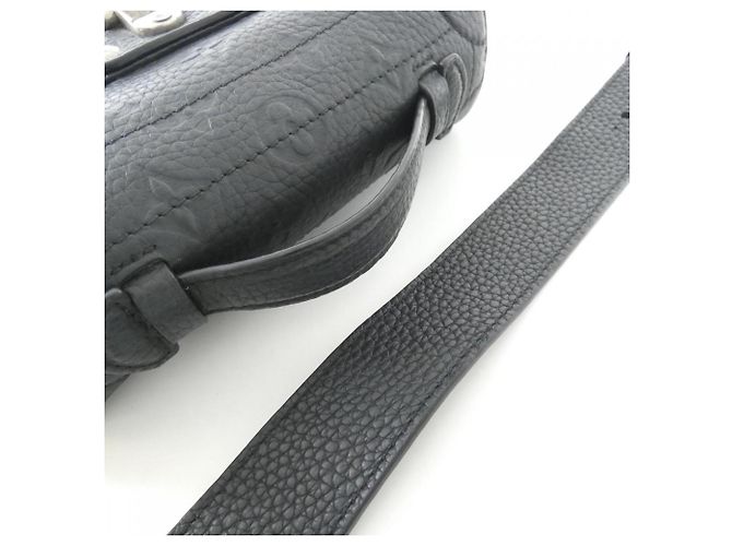 Louis Vuitton Taurillon Monogram Seoul Trunk Handtasche Schwarz - Ansicht 5