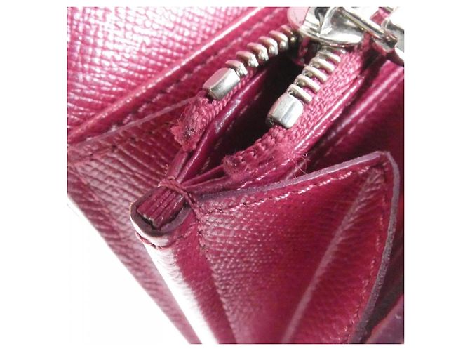 Louis Vuitton Epi Portefeuille Sarah M60580 Wallet Fuschia - vista 10
