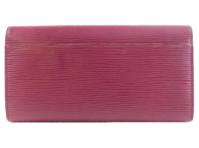 Louis Vuitton Epi Portefeuille Sarah M60580 Wallet Fuschia - vista 2