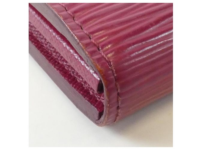 Louis Vuitton Epi Portefeuille Sarah M60580 Wallet Fuschia - vista 3