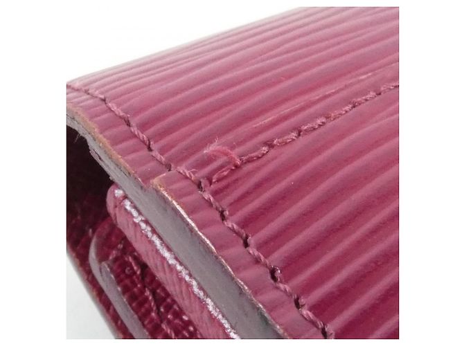 Louis Vuitton Epi Portefeuille Sarah M60580 Wallet Fuschia - vista 5
