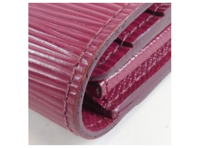 Louis Vuitton Epi Portefeuille Sarah M60580 Wallet Fuschia - vista 6