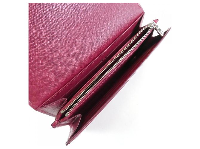 Louis Vuitton Epi Portefeuille Sarah M60580 Wallet Fuschia - vista 9