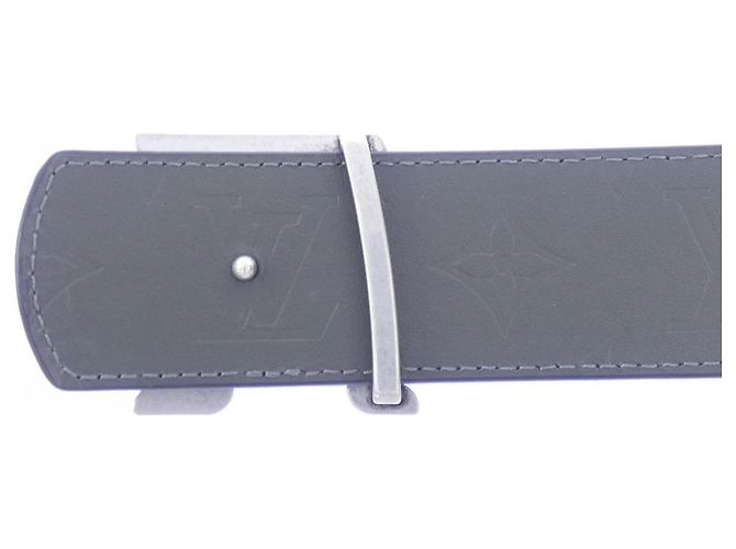 Cintura reversibile Louis Vuitton M4408 40mm Nero - vista 3