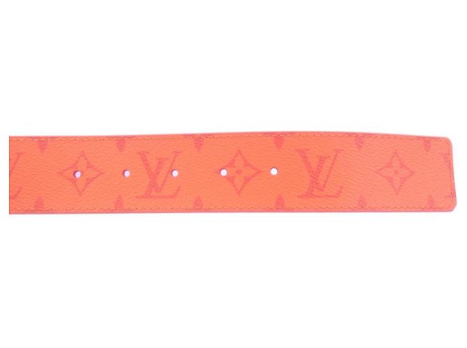 Louis Vuitton Red Standard Gürtel M0464 Rot - Ansicht 4