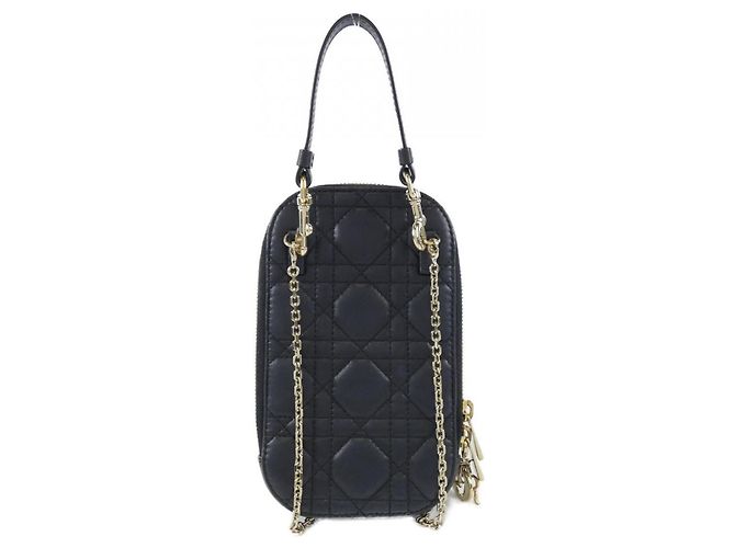 Christian Dior Lady Phone Holder - S0872ONMJ Nero - vista 2