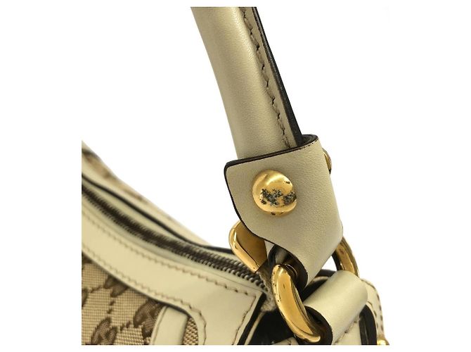 Borsa a tracolla Gucci 282298 Beige e Avorio Crudo - vista 6