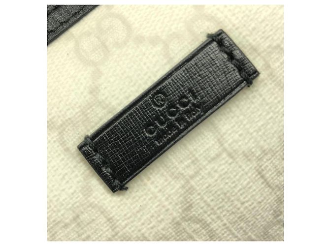 Gucci 193604 Boston Tasche Schwarz Weiß - Ansicht 5