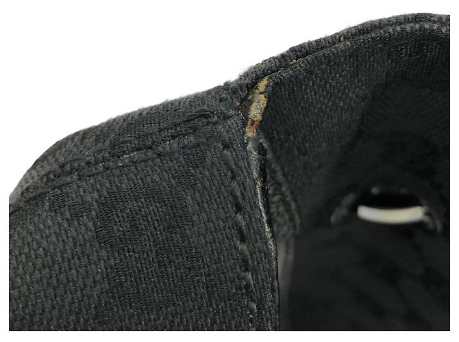 Borsa Gucci 113014 in tela GG nera Nero - vista 5