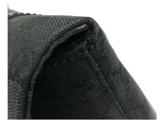 Borsa Gucci 113014 in tela GG nera Nero - vista 6