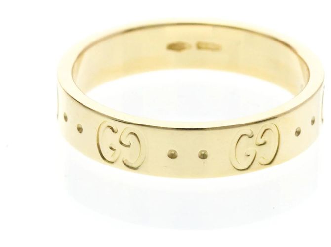 Gucci Icon Band Or Jaune 18K 4mm Doré - vue 2