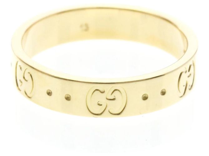 Gucci Icon Band Or Jaune 18K 4mm Doré - vue 3