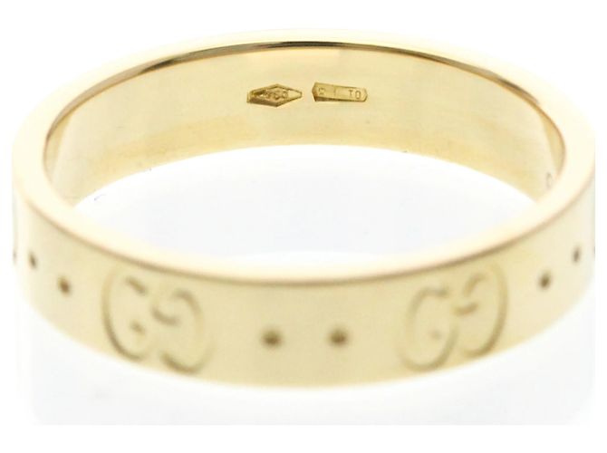 Gucci Icon Band Or Jaune 18K 4mm Doré - vue 6