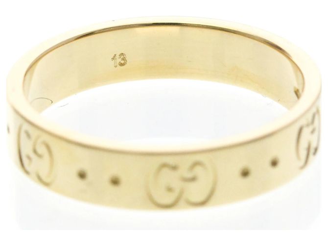 Gucci Icon Band Or Jaune 18K 4mm Doré - vue 7