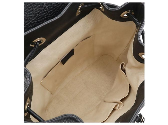 Zaino Gucci Bamboo Nero - vista 5