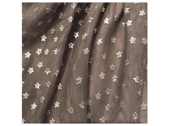 Stella Mc Cartney Stella McCartney Kids Tüllrock Grau Sterne Silber Hardware - Ansicht 3