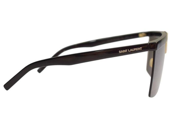 Autre Marque Saint Laurent SL 537 Palace Gafas de Sol Negras Negro Dorado - vista 6