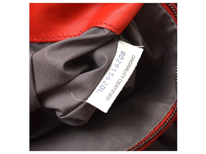 Bottega Veneta Borsa a Tracolla Square Flap Intrecciato Nappa Medium Rosso - vista 4