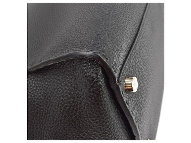 Fendi Selleria Peekaboo Fit Leather Regular Schwarz - Ansicht 6