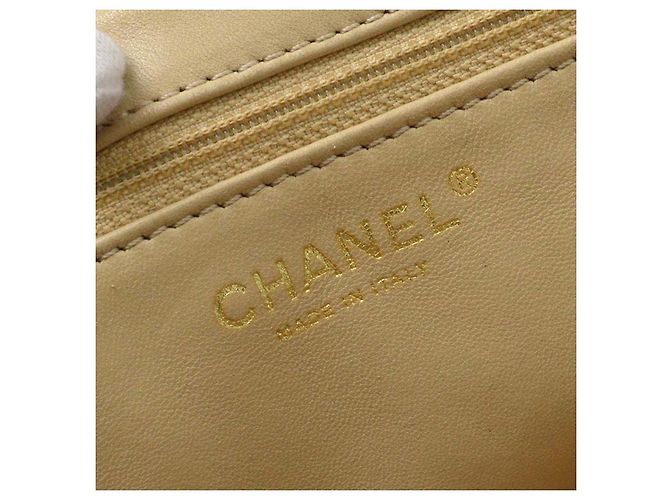 Chanel CC Messenger Suede Medium Beige - vista 4