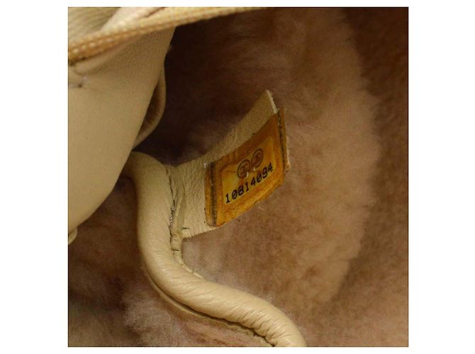Chanel CC Messenger Suede Medium Beige - vista 5