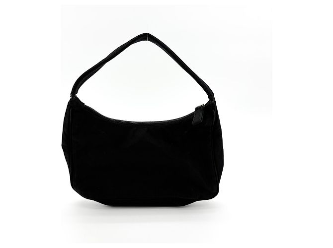 Prada Re-Edition Hobo Saffiano Leather Mini Negro - vista 2