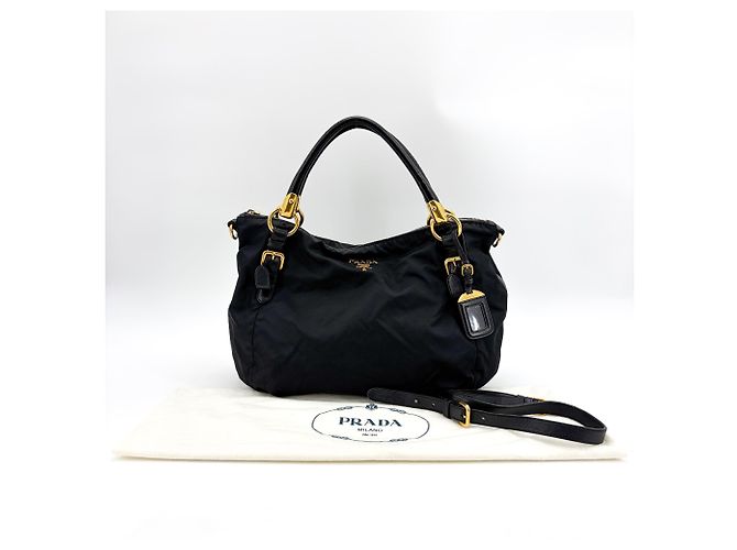 Prada Shoulder Python XL Schwarz - Ansicht 2
