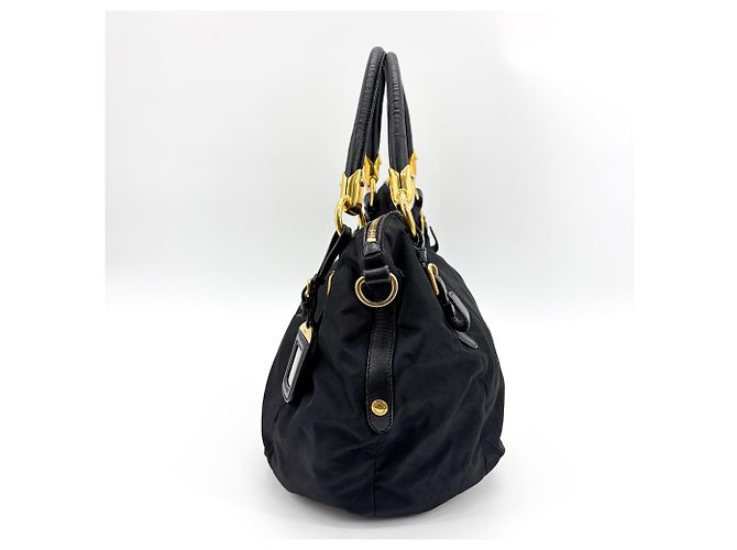 Prada Shoulder Python XL Schwarz - Ansicht 4