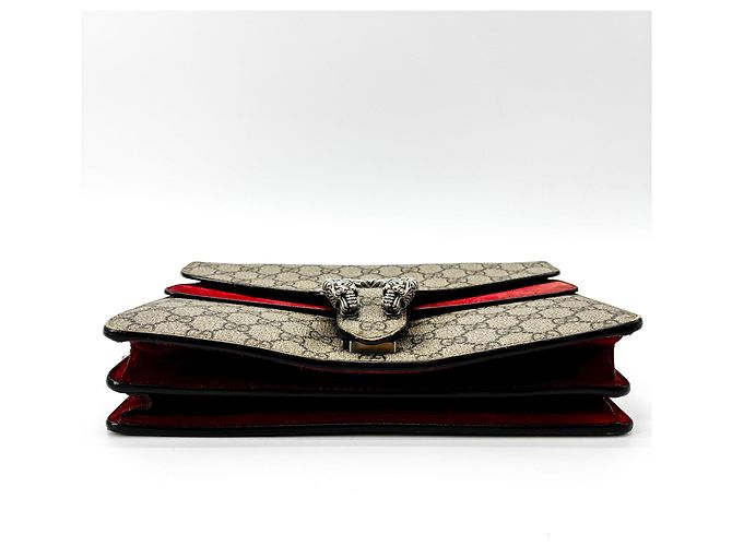 Gucci Dionysus GG Coated Canvas Medium Bege - vista 5