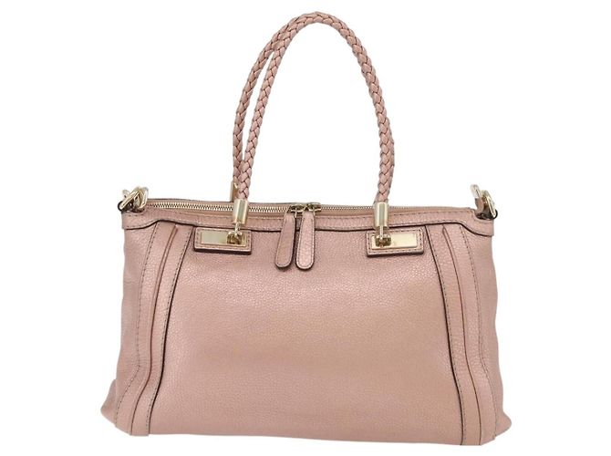 Gucci Bella Convertible Top Handle Leather Small Pink - Ansicht 2