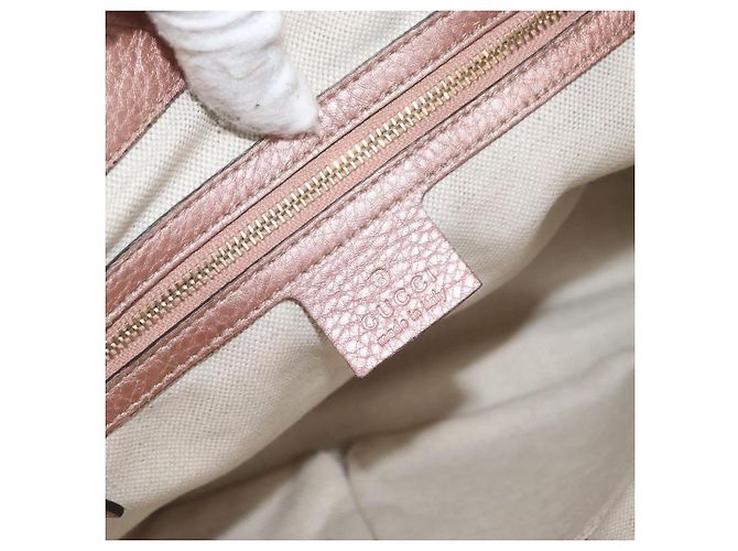 Gucci Bella Convertible Top Handle Leather Small Pink - Ansicht 6