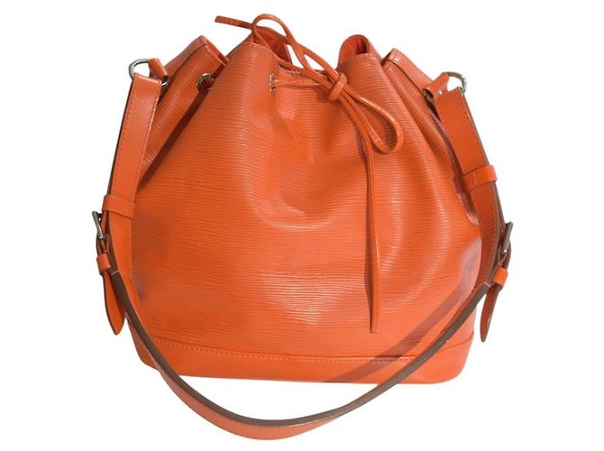Louis Vuitton Noé Petit Pelle Epi Arancione Mandarino - vista 6