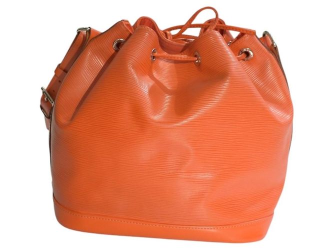 Louis Vuitton Noé Petit Pelle Epi Arancione Mandarino - vista 7
