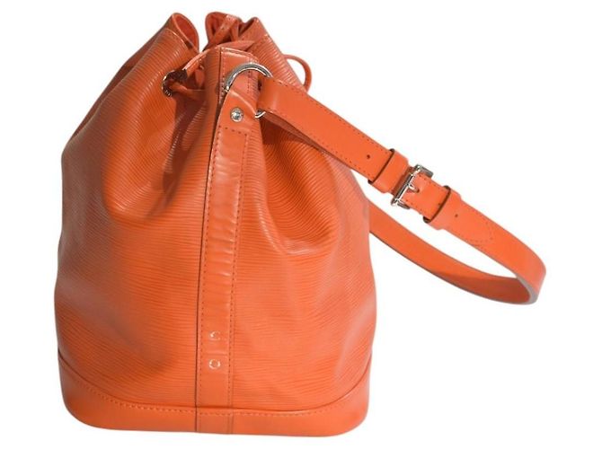 Louis Vuitton Noé Petit Pelle Epi Arancione Mandarino - vista 8