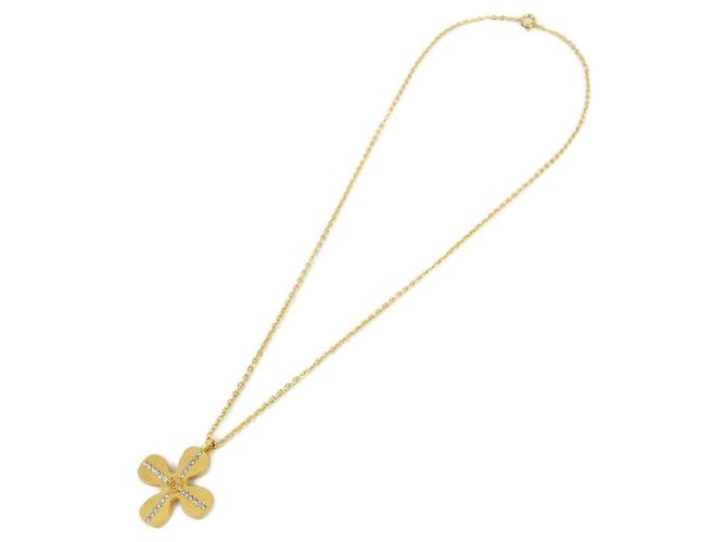 Collana Chanel Clear and Gold D'oro - vista 2
