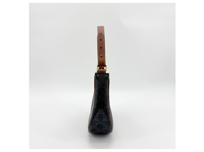 Céline Celine Triomphe Triomphe Canvas Medium Noir - vue 4