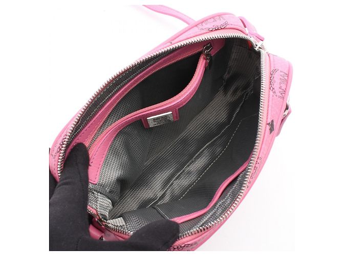 MCM Visetos Pink Schultertasche - Ansicht 3