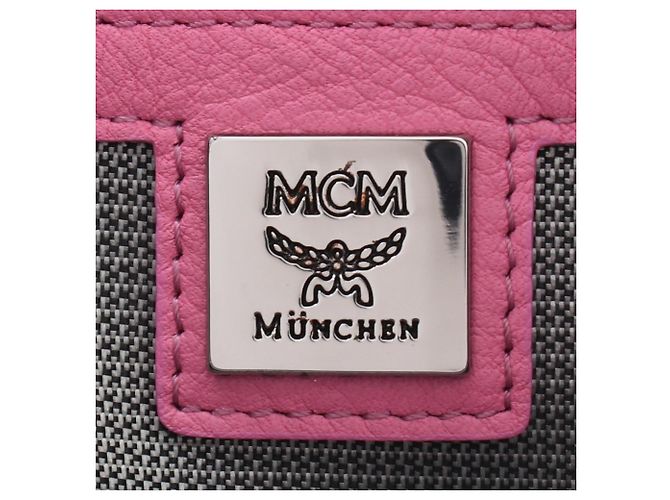 MCM Visetos Pink Schultertasche - Ansicht 4