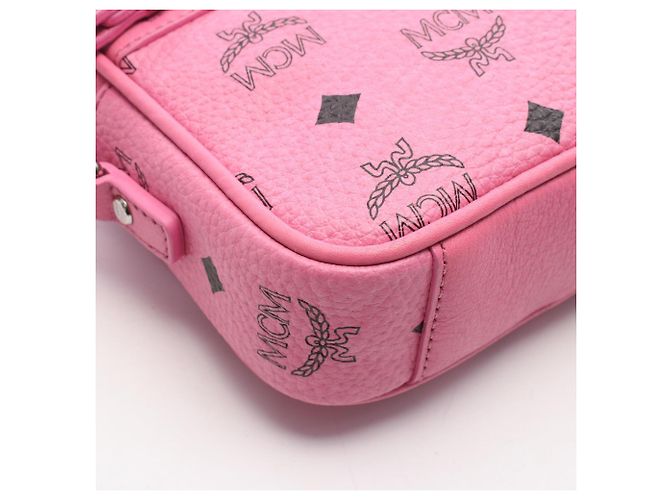 MCM Visetos Pink Schultertasche - Ansicht 9