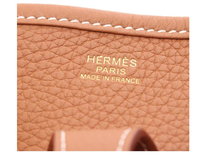 Hermès Borsa a tracolla Hermes Evelyne 3 Trois PM Marrone - vista 4