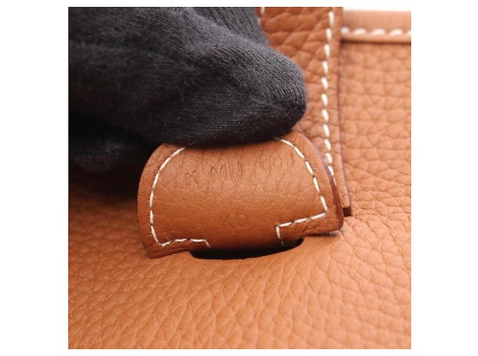 Hermès Borsa a tracolla Hermes Evelyne 3 Trois PM Marrone - vista 5