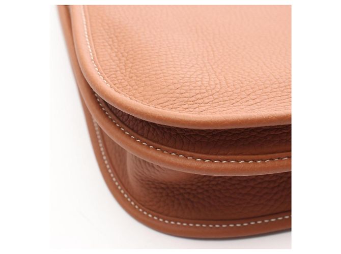 Hermès Borsa a tracolla Hermes Evelyne 3 Trois PM Marrone - vista 6