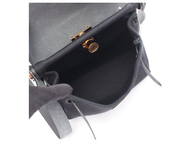 Hermès Bolso de hombro Hermes Herbag Zip Mini Negro - vista 3