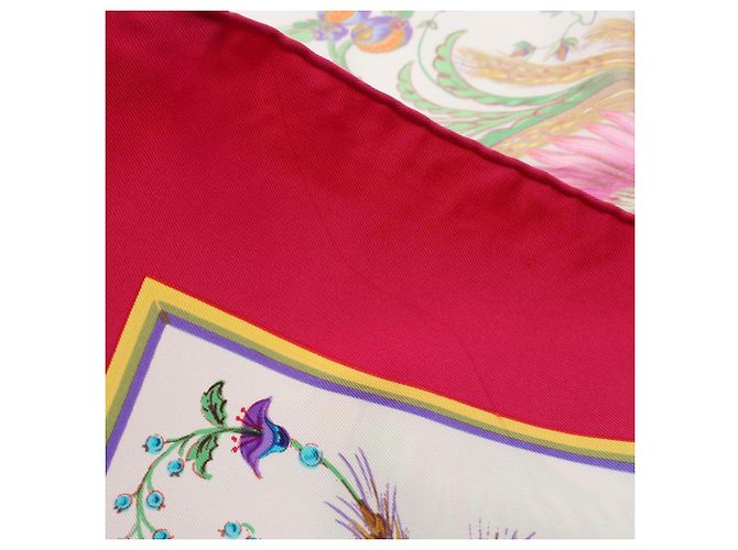 Hermès Hermes Carre 90 CERES Schal Pink Mehrfarben - Ansicht 4