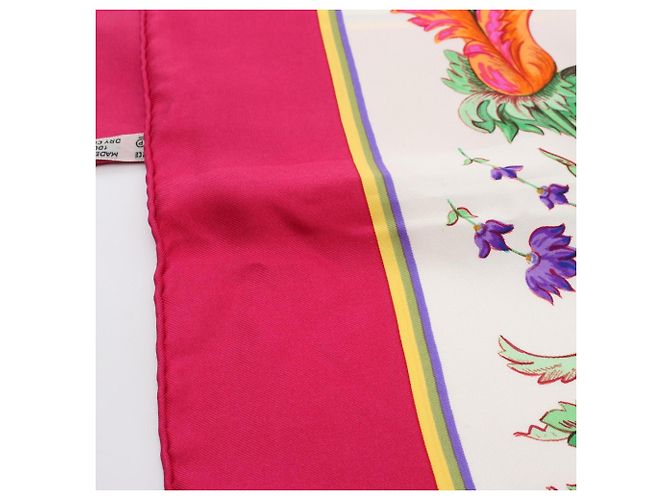 Hermès Hermes Carre 90 CERES Schal Pink Mehrfarben - Ansicht 5