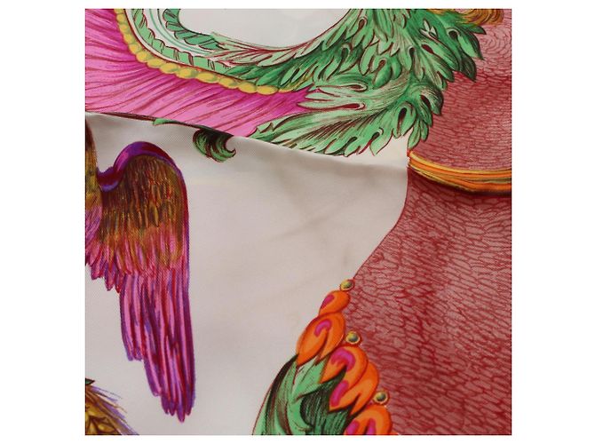 Hermès Hermes Carre 90 CERES Schal Pink Mehrfarben - Ansicht 7