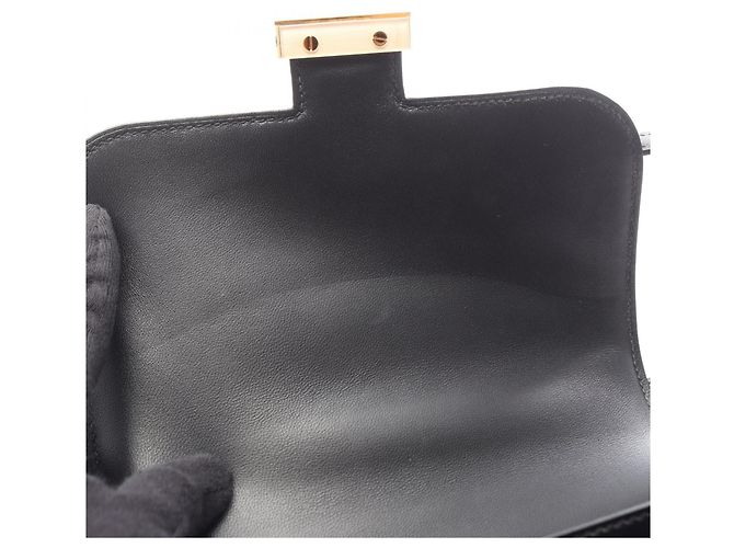 Hermès Bolsa de ombro Hermes Constance 3 Mini Preto - vista 6