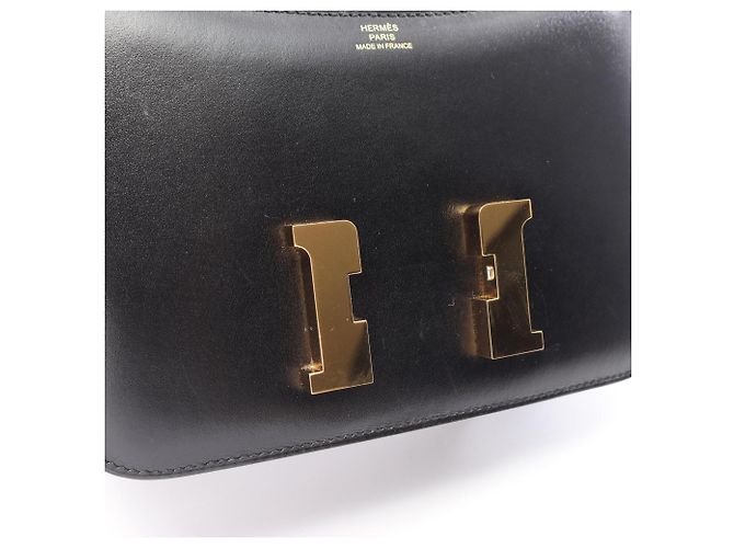 Hermès Bolsa de ombro Hermes Constance 3 Mini Preto - vista 7