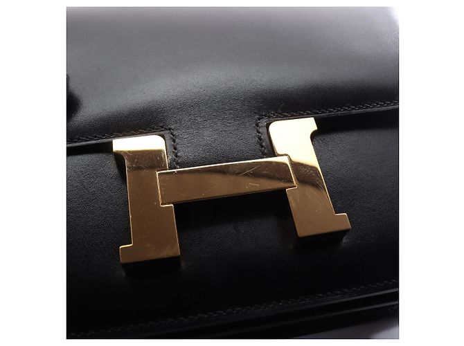 Hermès Bolsa de ombro Hermes Constance 3 Mini Preto - vista 8